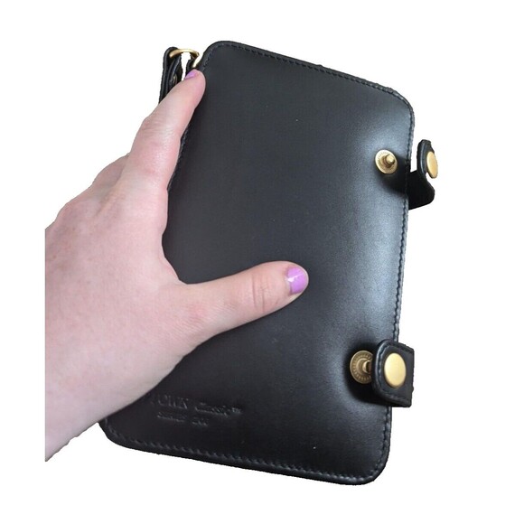 Brennan International Uptown Classic Leather Cigar Case - Black - Picture 3 of 3